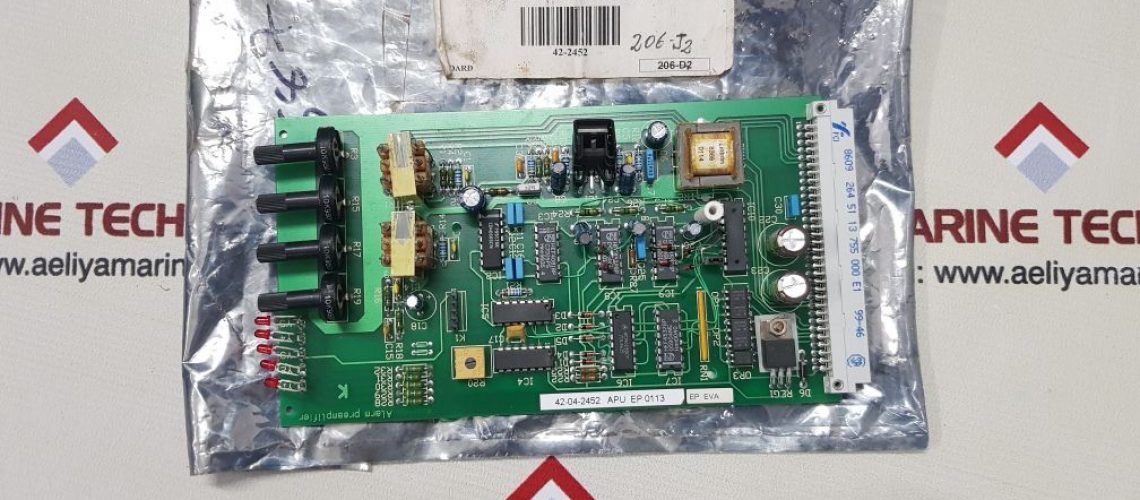 ALARM PREAMPLIFIER PCB 42-04-2452