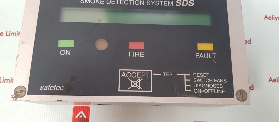 SAFETEC SDS-R/P SMOKE DETECTION SYSTEM