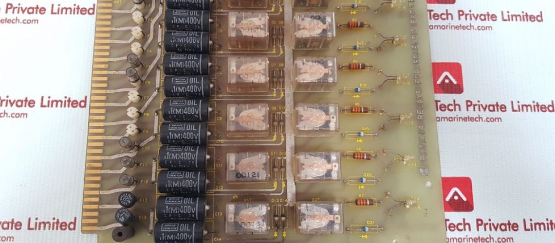 RELAYS FOR SOLENOID EXCITE PCB CARD 214