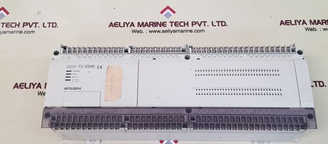 MITSUBISHI MELSEC FX-128MR-ES PROGRAMMABLE CONTROLLER JY550D18601B