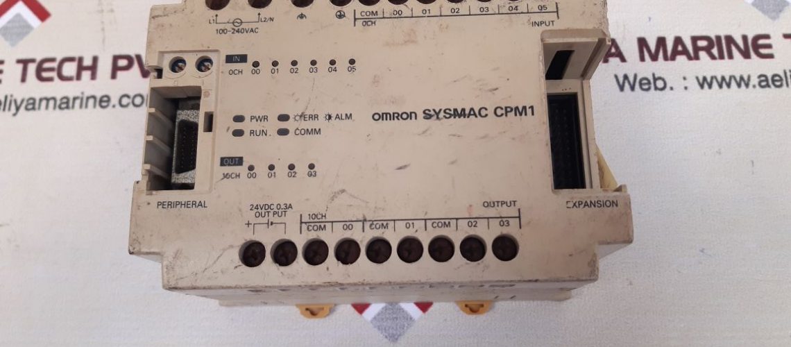 OMRON SYSMAC CPM1-10CDR-A PROGRAMMABLE CONTROLLER