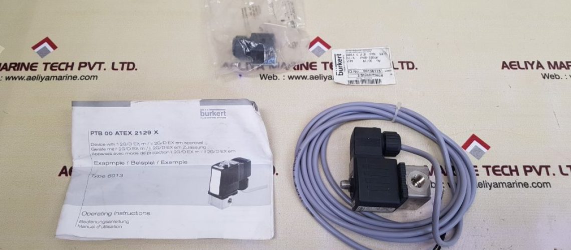 BURKERT 6013 FLUID CONTROL SYSTEMS