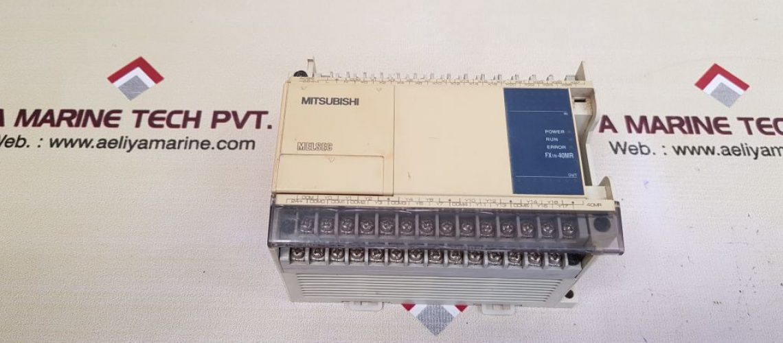 MITSUBISHI MELSEC FX1N-40MR-001 PROGRAMMABLE CONTROLLER JY550D19501B