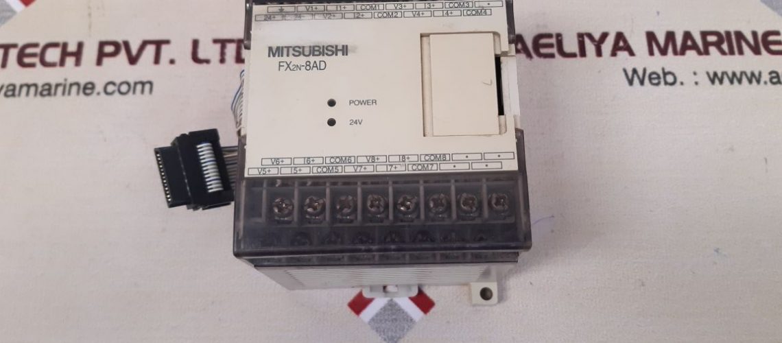 MITSUBISHI FX2N-8AD INPUT MODULE Y550D22401B