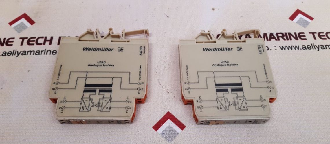 WEIDMULLER 832765 ANALOGUE ISOLATOR W408-00A3