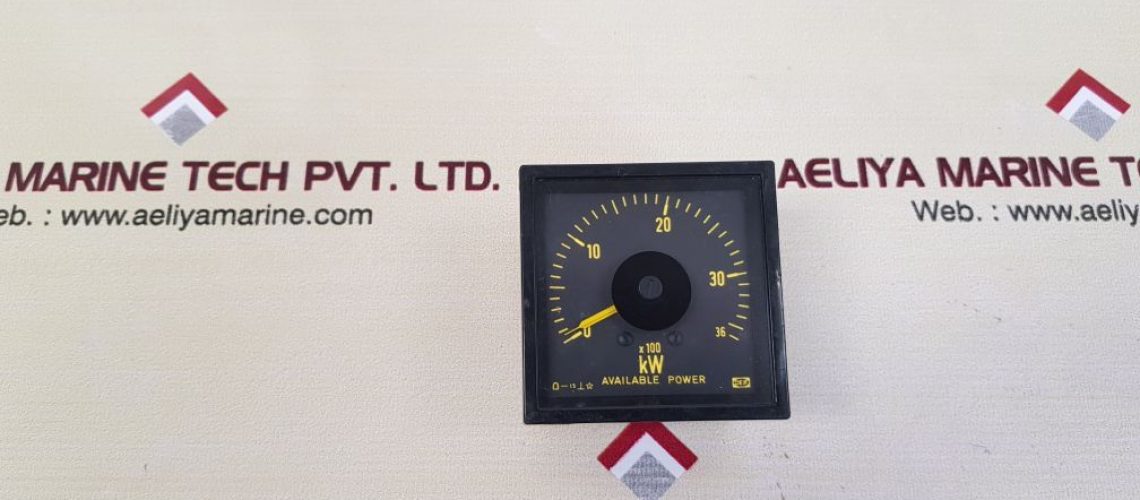 DEIF 0 TO 36 RPM METER