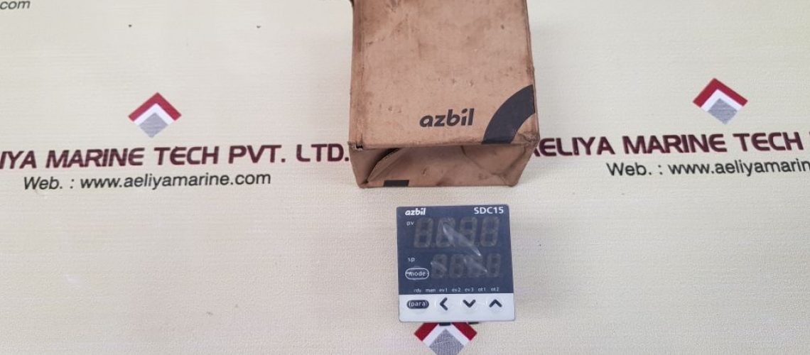 AZBIL SDC15 TEMPERATURE CONTROLLER MODULE C15SR0TA0100