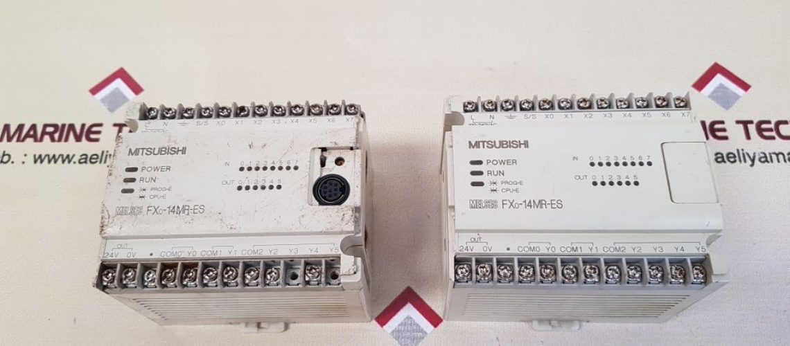 MITSUBISHI MELSEC FX0-14MR-ES/UL PROGRAMMABLE CONTROLLER JY550D20401E