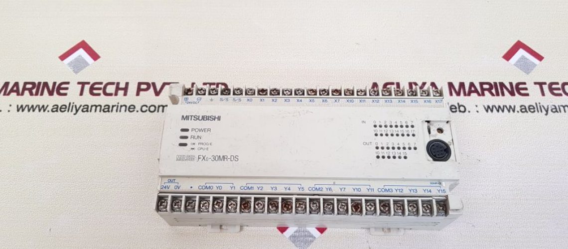 MITSUBISHI FX0-30MR-DS PROGRAMMABLE CONTROLLER JY550D19501A