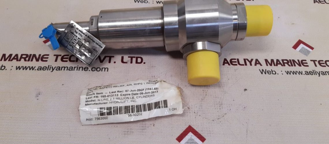 RHPS PRV6/8M-02-4-N PRESSURE RELIEF VALVE