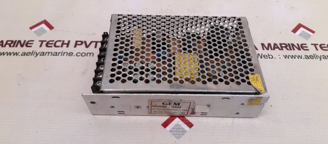 POWER SUPPLY GEM 110/220V±15%