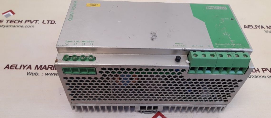 PHOENIX CONTACT QUINT-PS-3X400-500AC/24DC/40 QUINT POWER SUPPLY