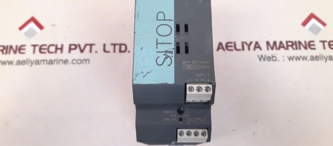 SIEMENS SITOP SMART 5A POWER SUPPLY 6EP1 333-2AA01