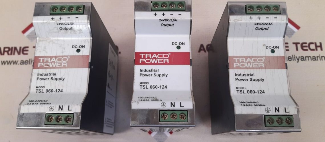 TRACO POWER TSL 060-124 INDUSTRIAL POWER SUPPLY