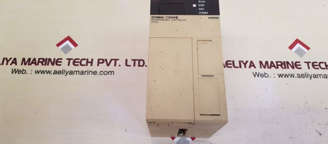 OMRON SYSMAC C200HE PROGRAMMABLE CONTROLLER C200HE-CPU32