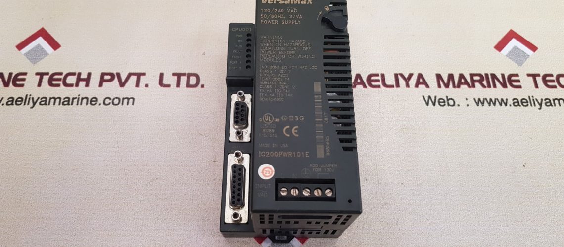 GE FANUC VERSAMAX IC200PWR101E POWER SUPPLY MODULE