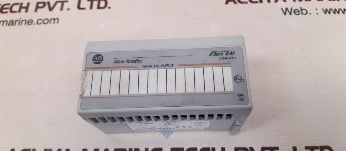 ALLEN-BRADLEY PN-94156 FLEX I/O MODULE 1794-IE12