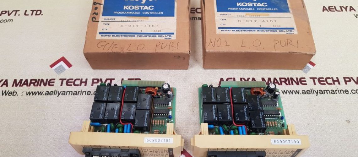 KOYO E-01T-4157 RELAY OUTPUT PROGRAMMABLE CONTROLLER