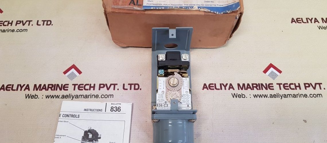 ALLEN-BRADLEY 836-C3 PRESSURE SWITCH