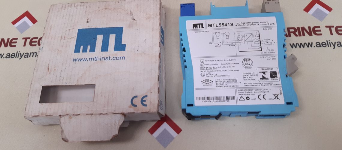 MEASUREMENT TECHNOLOGY MTL5541S 1 CH REPEATER POWER SUPPLY
