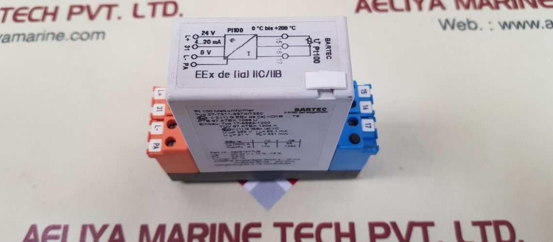 BARTEC 07-7311-93T4/7350 MEASURING TRANSDUCER