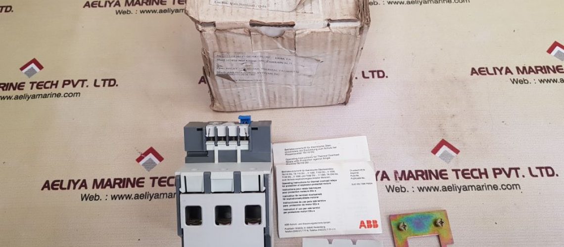 ABB TA110DU THERMAL OVERLOAD RELAY TA110DU110