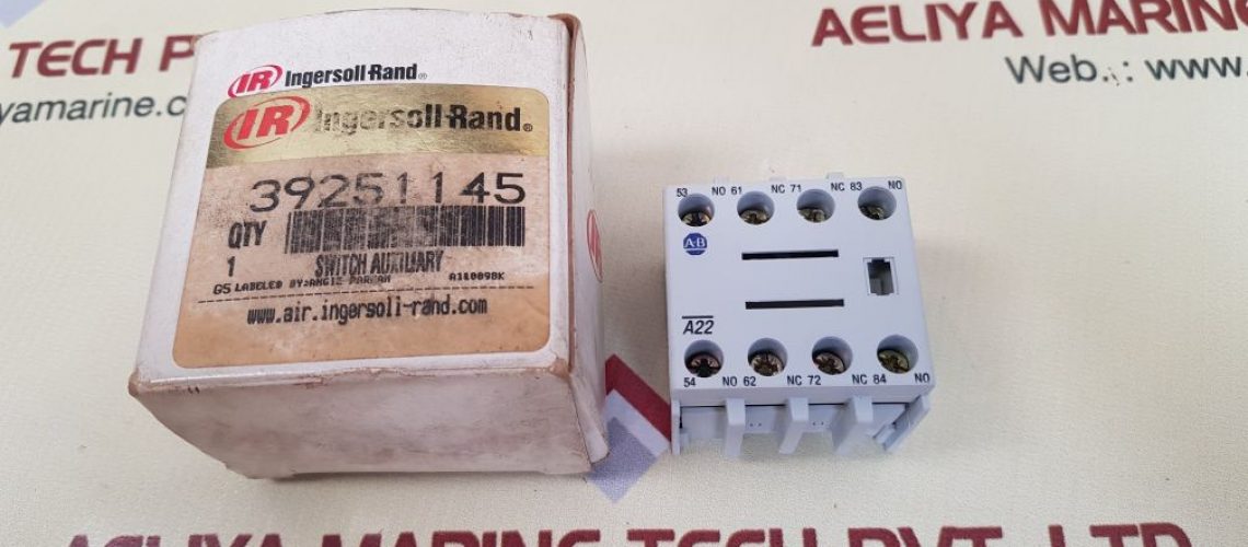 ALLEN-BRADLEYALLEN-BRADLEY 100-F AUXILIARY SWITCH A22