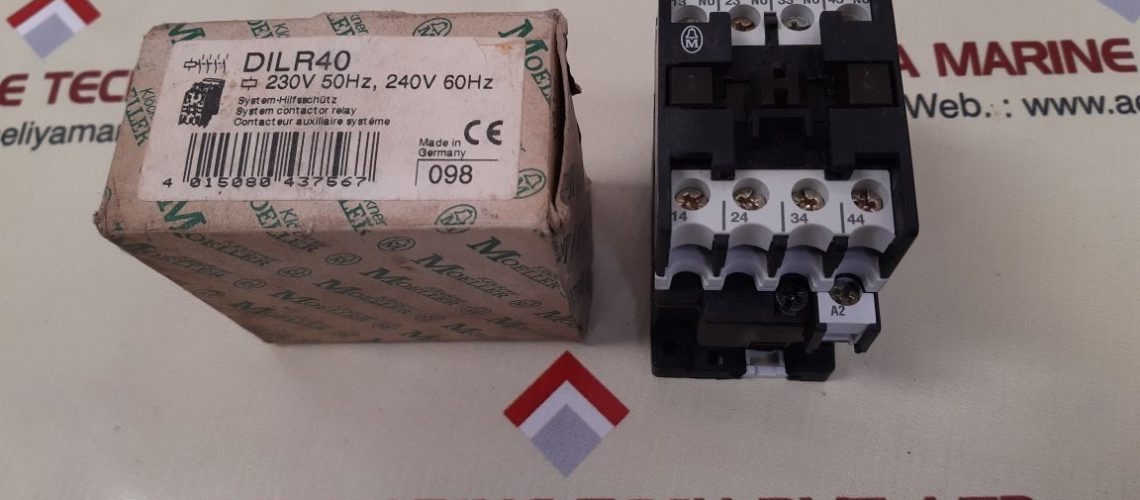 KLOCKNER MOELLER DILR40 SYSTEM CONTACTOR RELAY