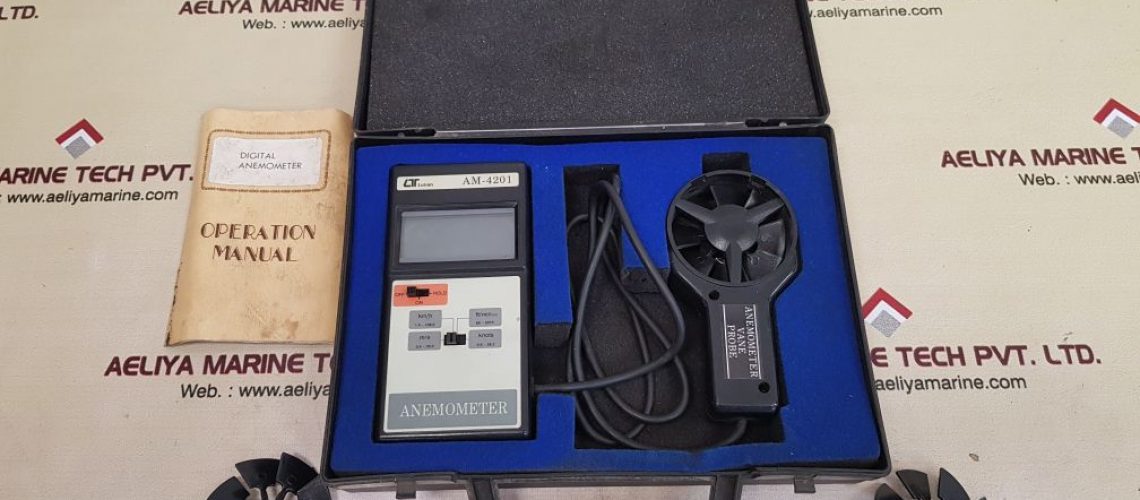 LUTRON AM-4201 WIND SPEED DIGITAL ANEMOMETER