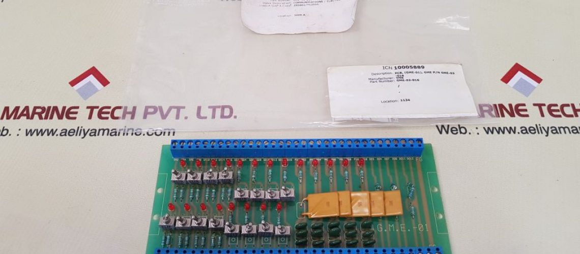G.M.E.-01 PCB CARD 10005889