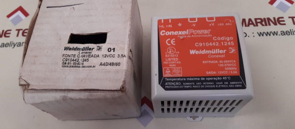 WEIDMÜLLER CONEXEL C910442.1245 POWER SUPPLY