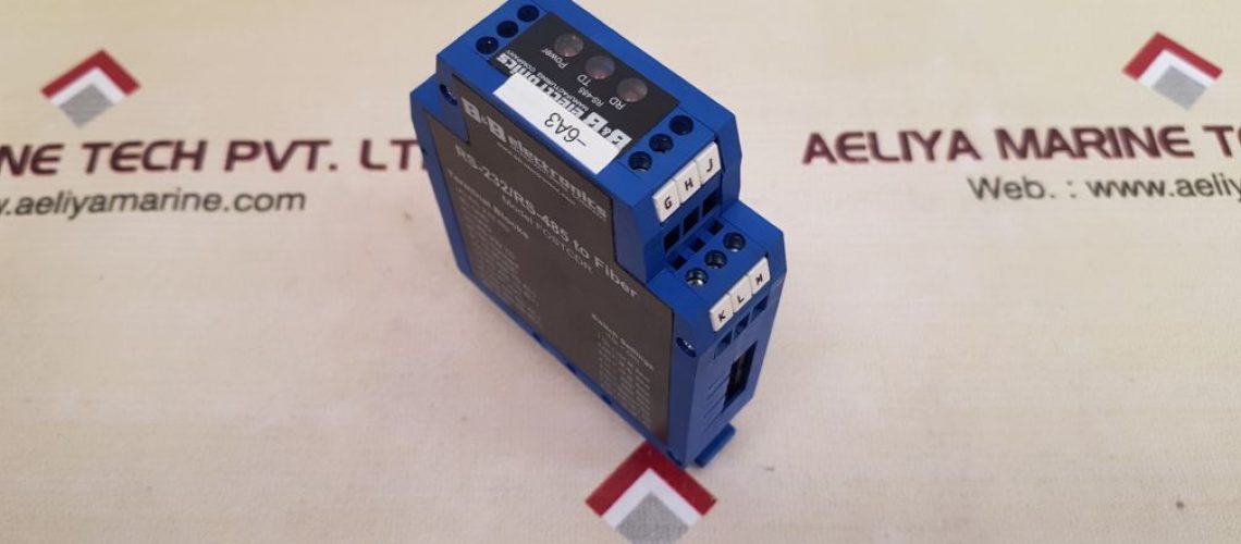 B&B ELECTRONICS FOSTCDR RS-232/RS-485 FIBER OPTIC CONVERTER