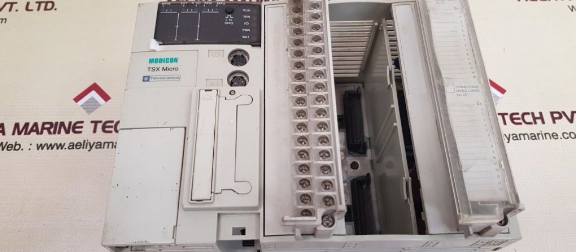 SCHNEIDER ELECTRIC TELEMECANIQUE MODICON TSX MICRO BASE CONTROLLER TSX3721001
