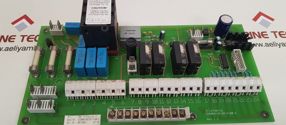 SIEMENS G26004-A2105-P100-2 PCB CARD