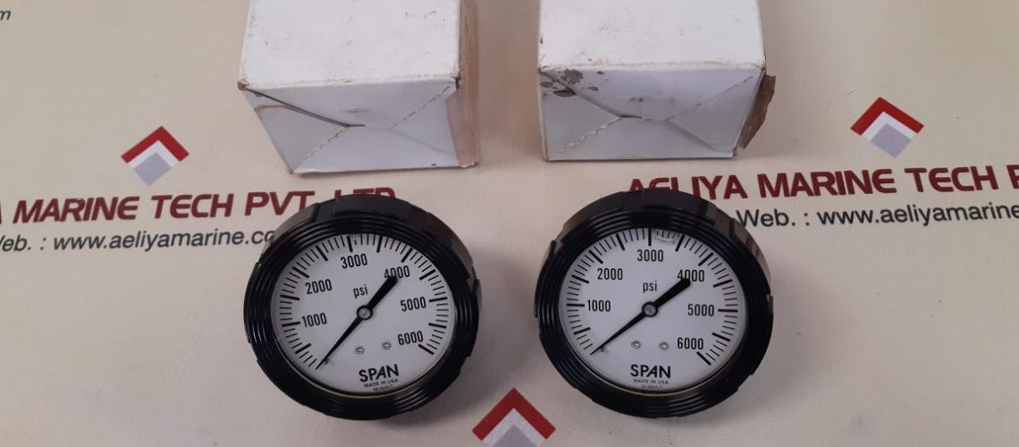 SPAN 02-0023-T PRESSURE GAUGE