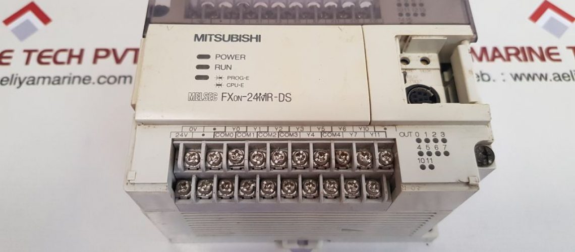 MITSUBISHI MELSEC FX0N-24MR-DS PROGRAMMABLE CONTROLLER