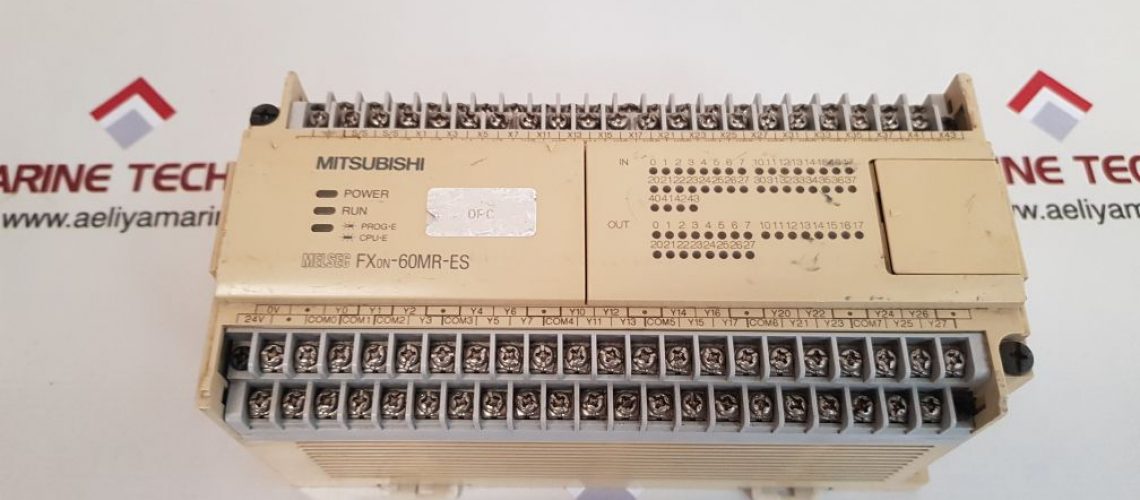 MITSUBISHI MELSEC FX0N-60MR-ES/UL PROGRAMMABLE CONTROLLER