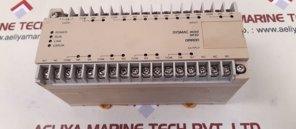 OMRON SYSMAC MINI SP20-DR-D PROGRAMMABLE CONTROLLER