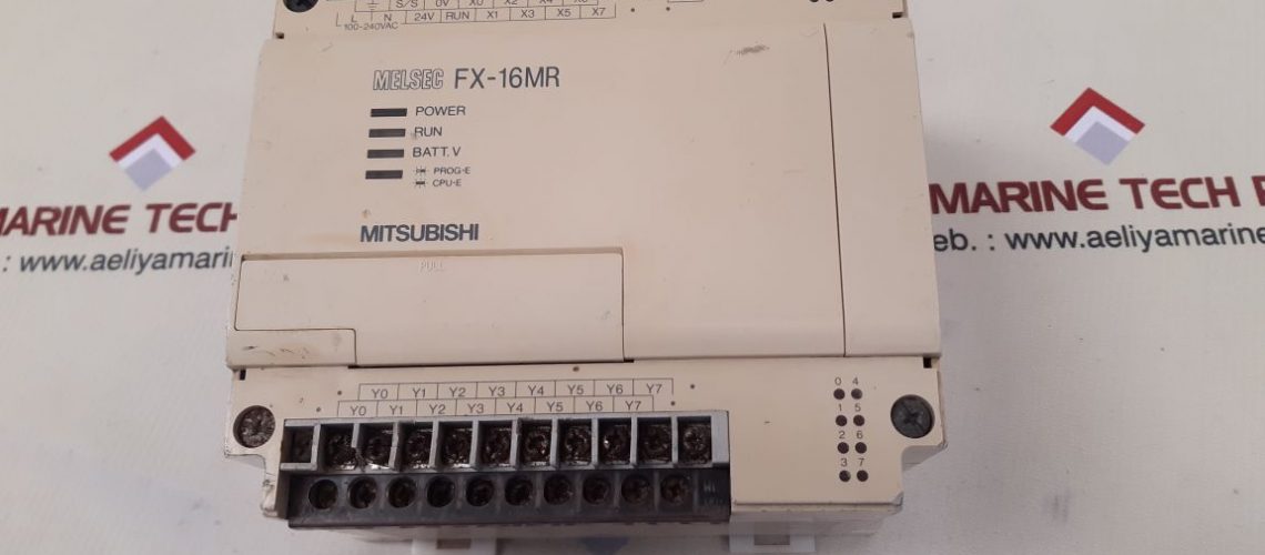 MITSUBISHI MELSEC FX-16MR-ES/UL PROGRAMMABLE CONTROLLER