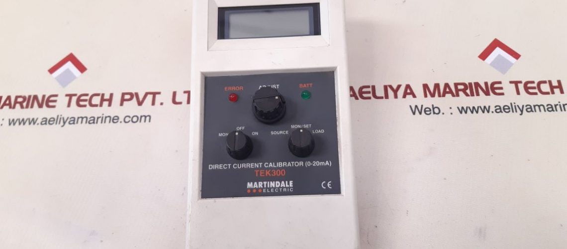 MARTINDALE TEK300 DIRECT CURRENT CALIBRATOR RS 203-293