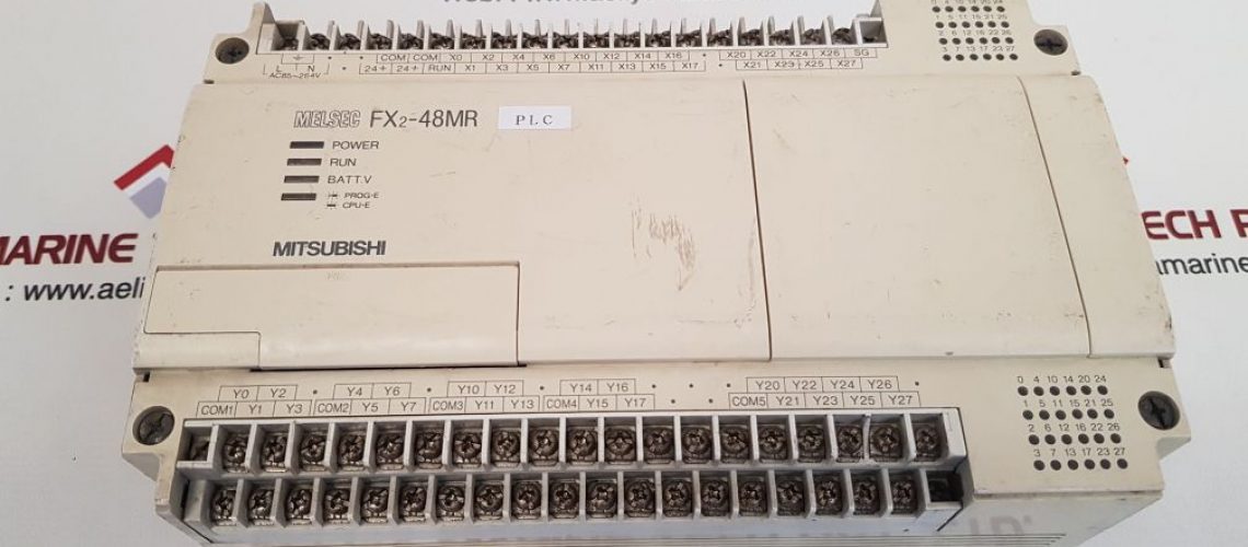 MITSUBISHI MELSEC FX2-48MR PROGRAMMABLE CONTROLLER