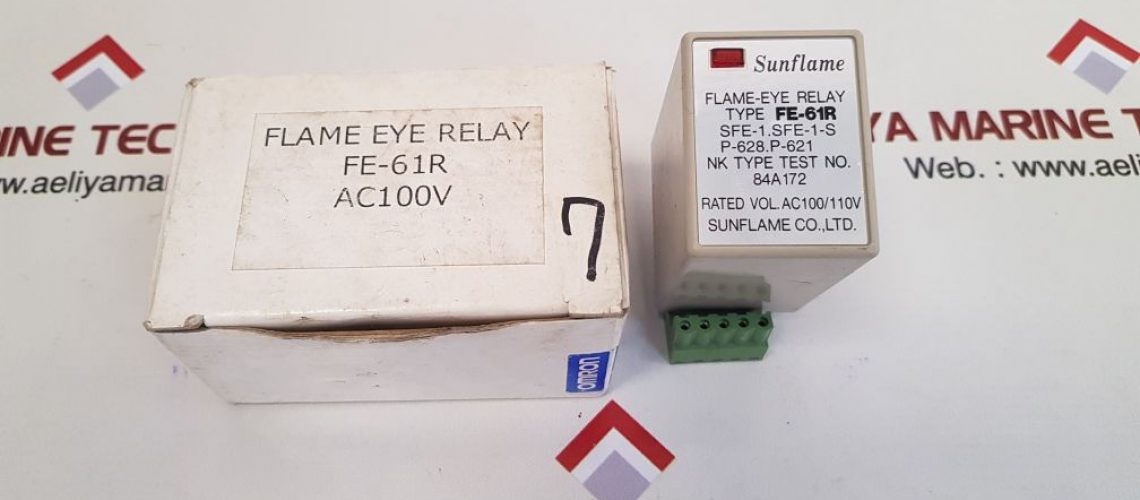 OMRON/SUNFLAME FE-61R FLAME-EYE RELAY