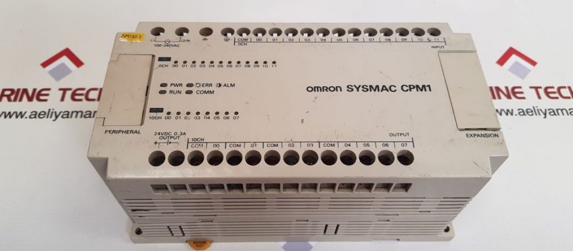 OMRON CPM1-20CDR-A PROGRAMMABLE CONTROLLER SYSMAC CPM1
