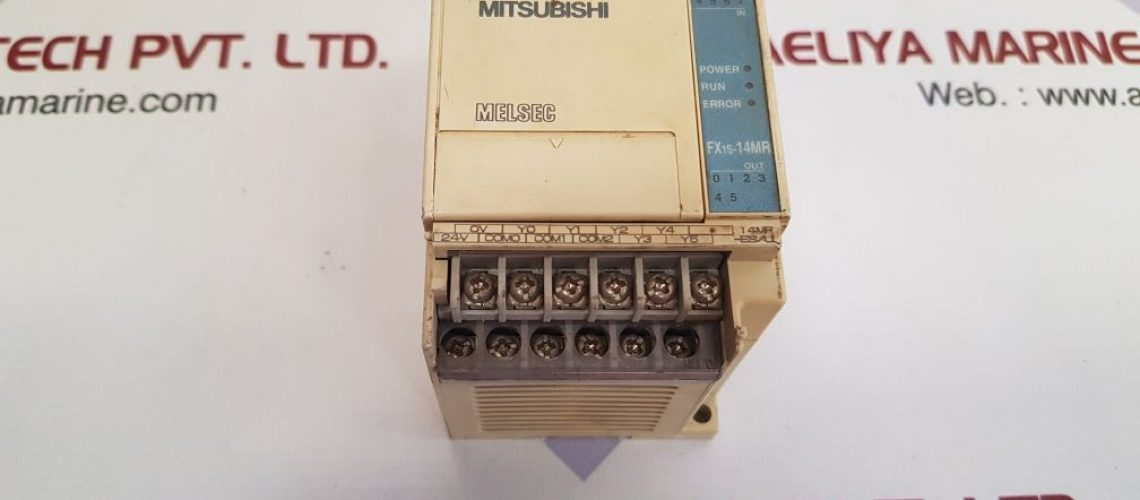 MITSUBISHI MELSEC FX1S-14MR-ES/UL PROGRAMMABLE CONTROLLER Y550D22401B