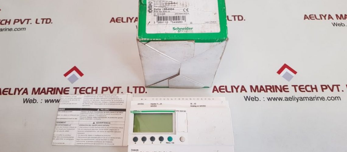 SCHNEIDER ZELIO SR3 B261BD RELAY