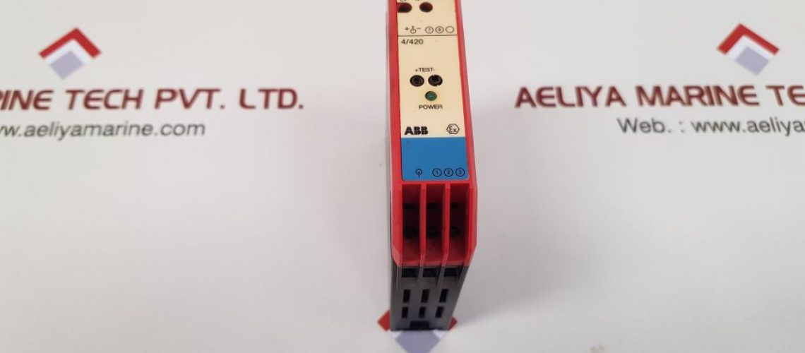 ABB GHG 124 TRANSMITTER SUPPLY