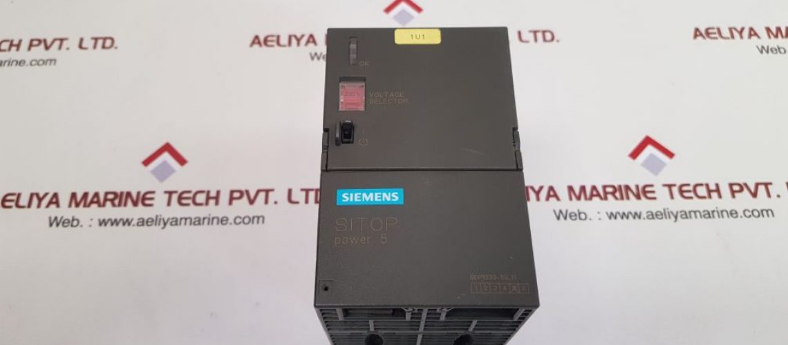 SIEMENS 6EP1333-1SL 11 POWER SUPPLY