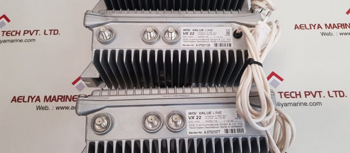 WISI VX 22 AMPLIFIER 47-862 MHZ