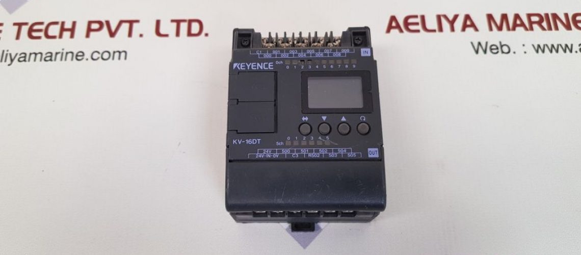 KEYENCE KV-16DT PLC EXPANSION BASE UNIT