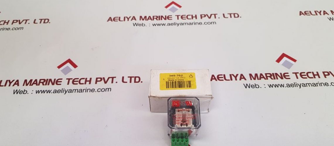 RS 348-762 RELAY COIL 230VAC 50/60HZ